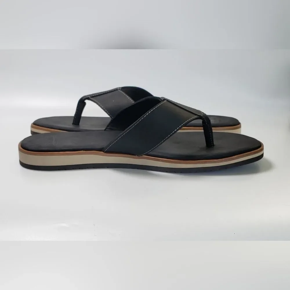 Warfield & Grand Men's Leather Sandals Flip flops Size 9
